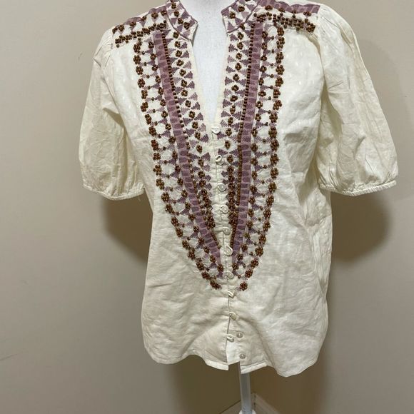 NWT Anthropologie Forever That Girl blouse size 8 - Picture 7 of 13